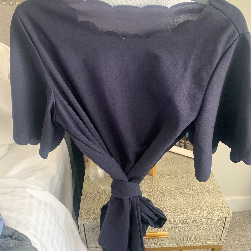 Navy Blouse